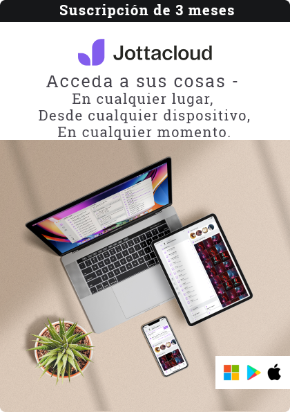 Disfruta de Jottacloud durante 3 meses, ¡gratis!