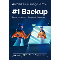 Acronis True Image 2025 | 3 PC tai Mac | Kertaostos