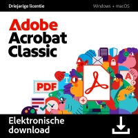 Adobe Acrobat Classic | 1 Gebruiker | 3 Jaar | Windows & macOS Adobe Acrobat Classic | 1 Gebruiker | 3 Jaar | Windows & macOS