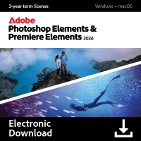 Adobe Photoshop Elements & Premiere Elements 2026 for Windows & MacOS