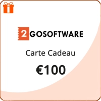2GO Logiciel | Carte Cadeau Universelle | 100 €