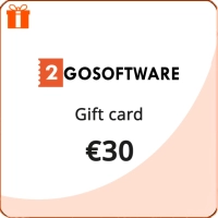 2GO Software | Universal Gift Card | €30 2GO Software | Universal Gift Card | €30