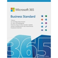 Microsoft 365 Business Standard Lizenz mit Produktschlüssel | Jahresabonnement | 1 Benutzer | 15 Geräte