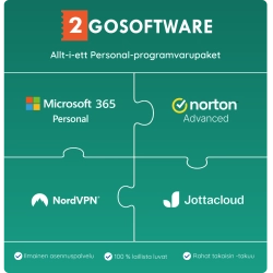2GO Programvara Allt-i-ett Personligt