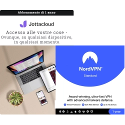 Jottacloud Personal Unlimited  + 1 Mese GRATIS NordVPN | 1 Utente | 1 Anno | Archiviazione Cloud Illimitata