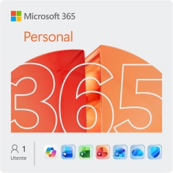 Microsoft 365 Personal | 1 Utente - 1 Anno | Inclusi Aggiornamenti