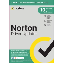 Norton Driver Updater | 10 Dispositivi | 1 Anno
