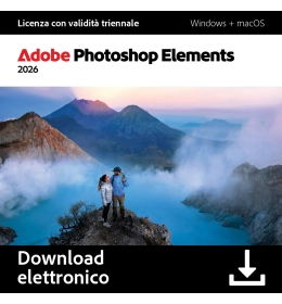Adobe Photoshop Elements 2026 per Windows &amp; MacOS
