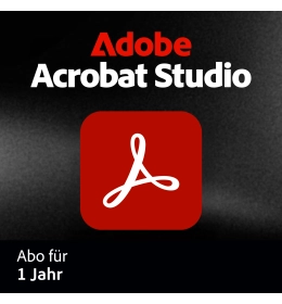 Adobe Acrobat Studio | 1 Benutzer | 1 Jahr | 100GB Cloud