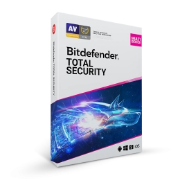 Bitdefender Total Security | Licenza di 12 mesi | per 5 dispositivi | VPN inclusa