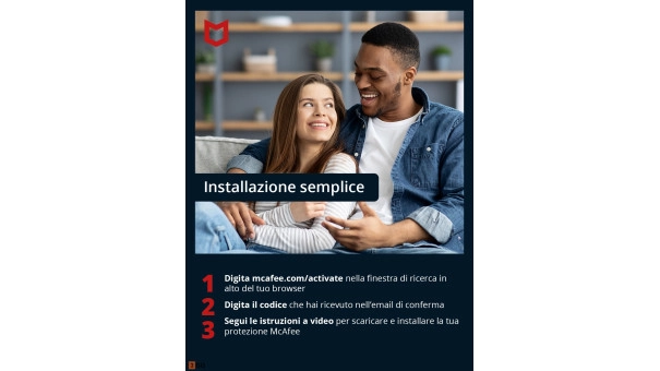 McAfee Total Protection 2026 | 10 Dispositivi - 1 Anno | Windows - Mac - Android - iOS