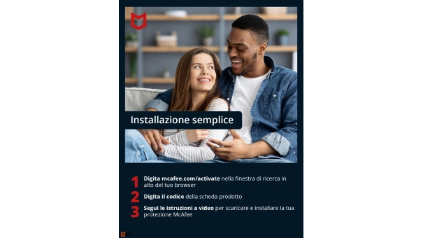 McAfee Total Protection 2026 | 10 Dispositivi - 1 Anno | Windows - Mac - Android - iOS