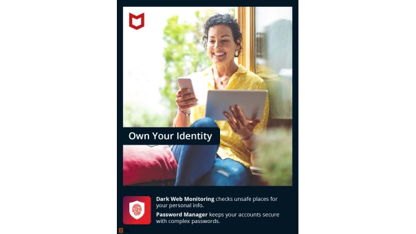 McAfee Total Protection 2026 | 10 Devices - 1 Year | Windows - Mac - Android - iOS