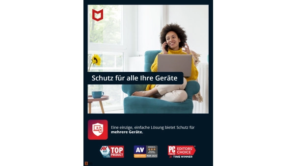 McAfee Total Protection 2026 | 10 Geräte - 1 Jahr | Windows - Mac - Android - iOS