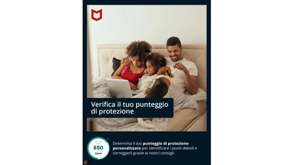 McAfee Total Protection 2026 | 10 Dispositivi - 1 Anno | Windows - Mac - Android - iOS