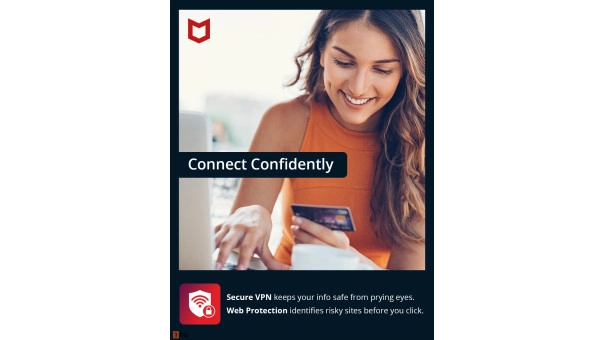 McAfee Total Protection 2026 | 10 Devices - 1 Year | Windows - Mac - Android - iOS