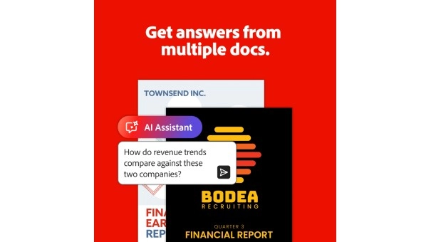 Adobe Acrobat Pro + AI-assistentti | 1 käyttäjä | 1 vuosi