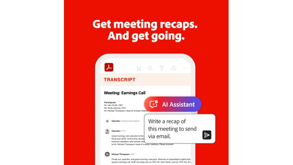 Adobe Acrobat Pro + AI-assistentti | 1 käyttäjä | 1 vuosi