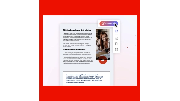 Adobe Acrobat Pro + Asistente de AI | 1 Usuario | 1 Año