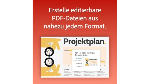 Adobe Acrobat Pro | 1 Benutzer | 1 Jahr