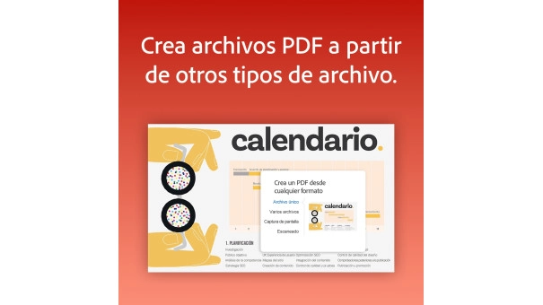 Adobe Acrobat Pro + Asistente de AI | 1 Usuario | 1 Año
