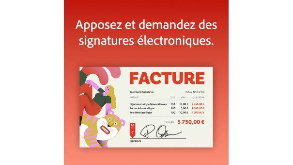 Adobe Acrobat Pro  + Assistant AI | 1 utilisateur | 1 an