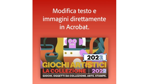 Adobe Acrobat Pro | 1 Utente | 1 Anno