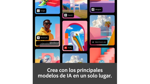 Adobe Firefly Standard | 1 año | 2000 créditos de IA al mes