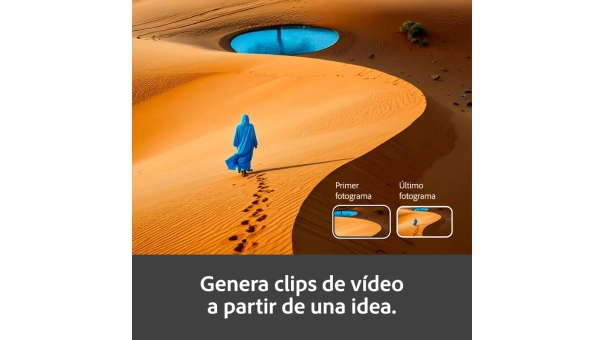 Adobe Firefly Standard | 1 año | 2000 créditos de IA al mes