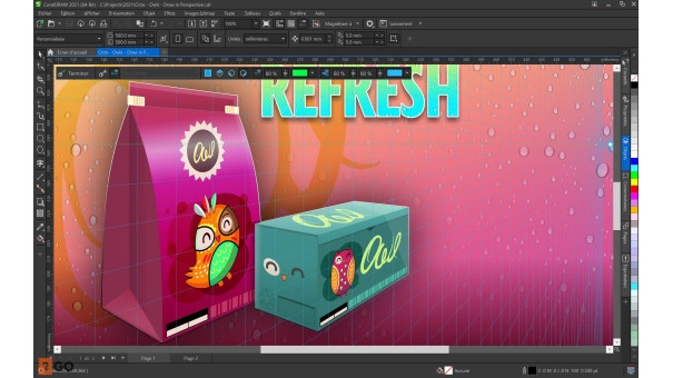 CorelDRAW Graphics Suite 365 | Student version | 1 An | Windows - Mac