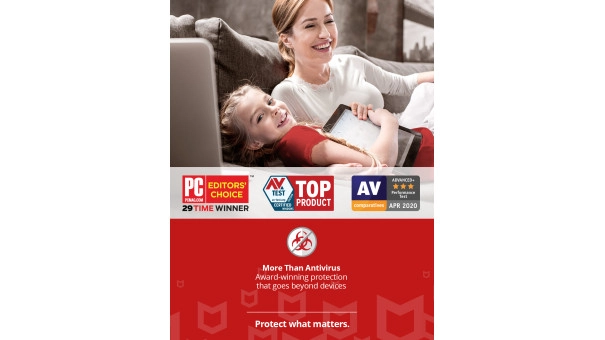 McAfee AntiVirus Plus 2024 | 3 devices - 1 year