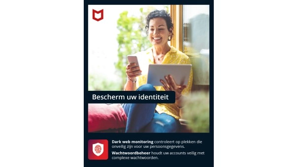 McAfee Total Protection 2026 + VPN | 10 Apparaten | 1 Jaar | Windows - Mac - Android - iOS