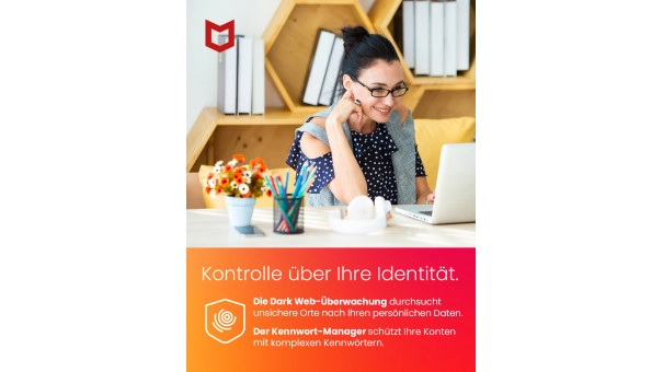 McAfee Total Protection 2026 | 10 Geräte + Jottacloud Personal Unlimited | Unbegrenzter gesicherter Cloud-Speicher