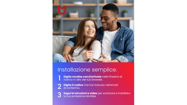 McAfee Total Protection 2026 | 10 Dispositivi + Jottacloud Personal Unlimited | Archiviazione cloud protetta illimitata