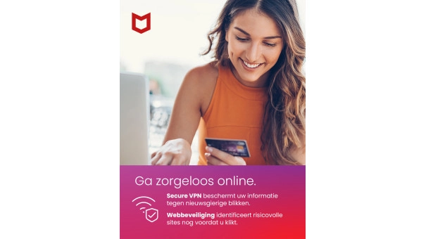 McAfee Total Protection 2026 | 10 Apparaten + Jottacloud Personal Unlimited | Onbeperkte beveiligde cloudopslag