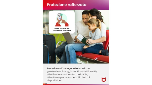 Jottacloud Home + McAfee+ Premium Family | Dispositivi illimitati | 1 Anno