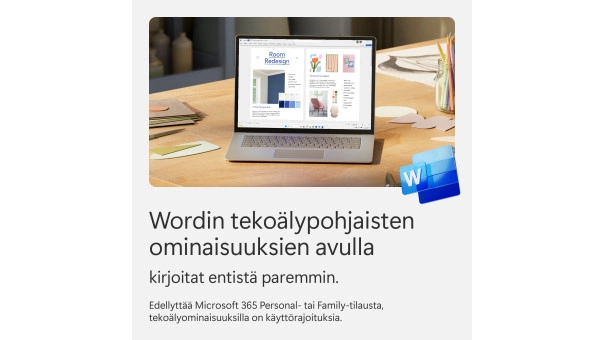 Microsoft 365 Family | 6 Käyttäjää - 1 Vuosi | Sisältää Päivitykset