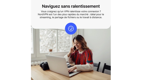 NordVPN Basique | 10 appareils | 1 an | Accès illimité en ligne