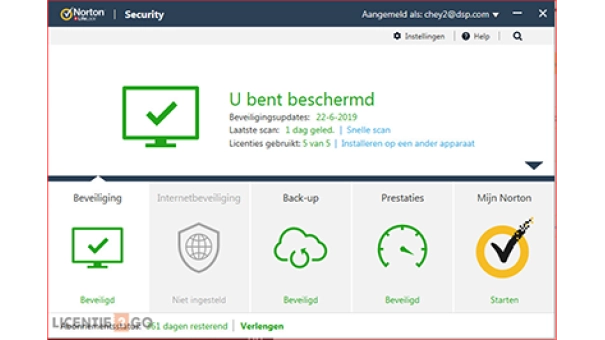 Norton 360 Premium screenshot