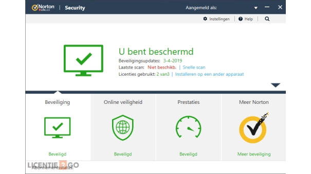 Norton Security Deluxe | 3 Apparaten | 1 Jaar | 2026 - Antivirus Included - UK-Edition