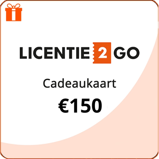 Licentie2GO | Universele cadeaukaart | €150
