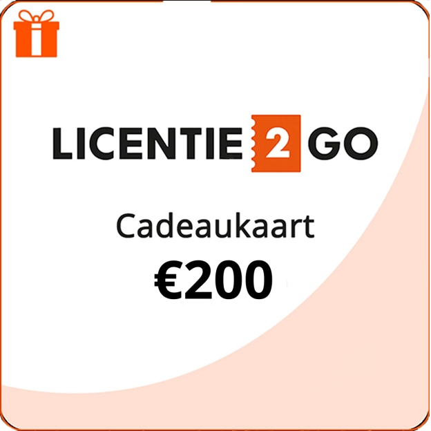 Licentie2GO | Universele cadeaukaart | €200