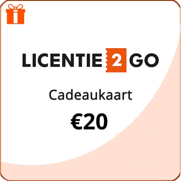 Licentie2GO | Universele cadeaukaart | €20