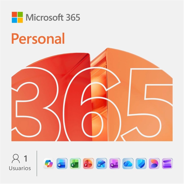 Microsoft 365 Personal | 1 Usuario - 1 Año | Incluye Actualizaciones