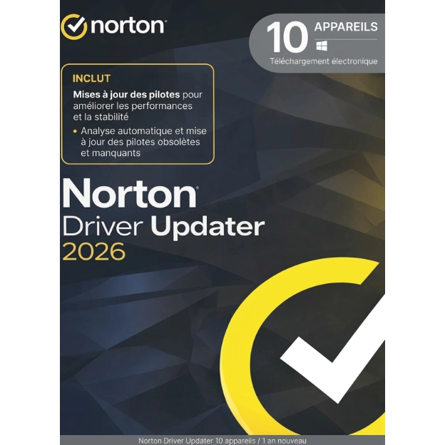 Norton Driver Updater | 10 appareils | 1 an
