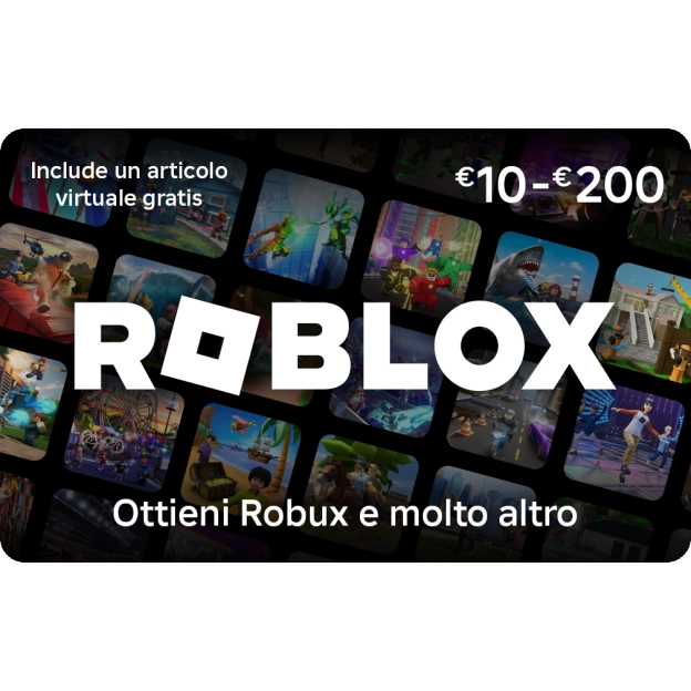Roblox Gift Card | Choose Your Value | Italy