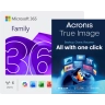 Microsoft 365 Family + Acronis True Image Essentials | 1 PC | 1 vuosi