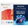 Microsoft 365 Single + Acronis True Image Advanced | 50 GB Cloud | 1 PC | 1 Jahr