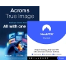 Acronis True Image Essentials 2026 | 1 PC | 1 an + NordVPN | 10 appareils | 1 an