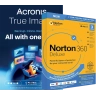 Acronis True Image Essentials | 1 PC | 1 vuosi + Norton 360 Deluxe | 3 laitetta